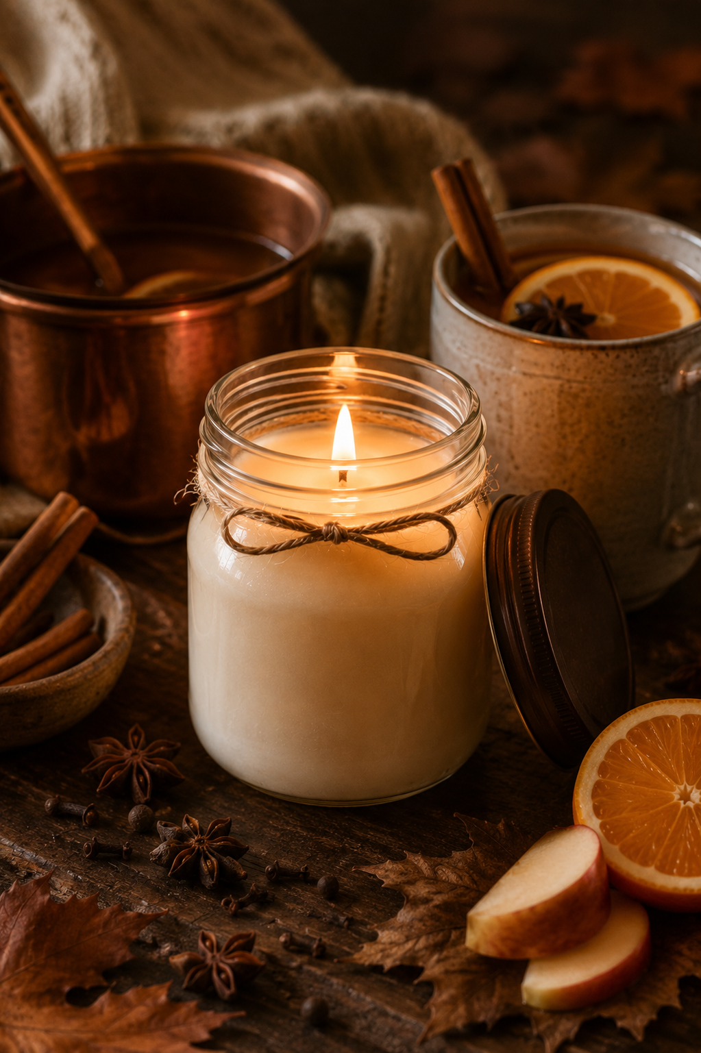 Mulled Cider 8 oz Soy Candle