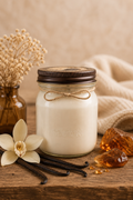 Ambered Vanille 8 oz Soy Candle