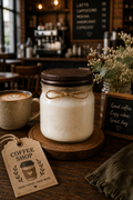 Coffee Shop 8 oz Soy Candle