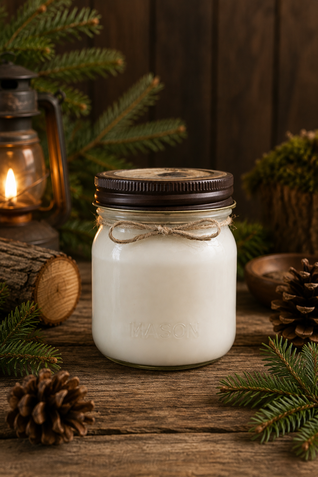Northwoods 8 oz Soy Candle
